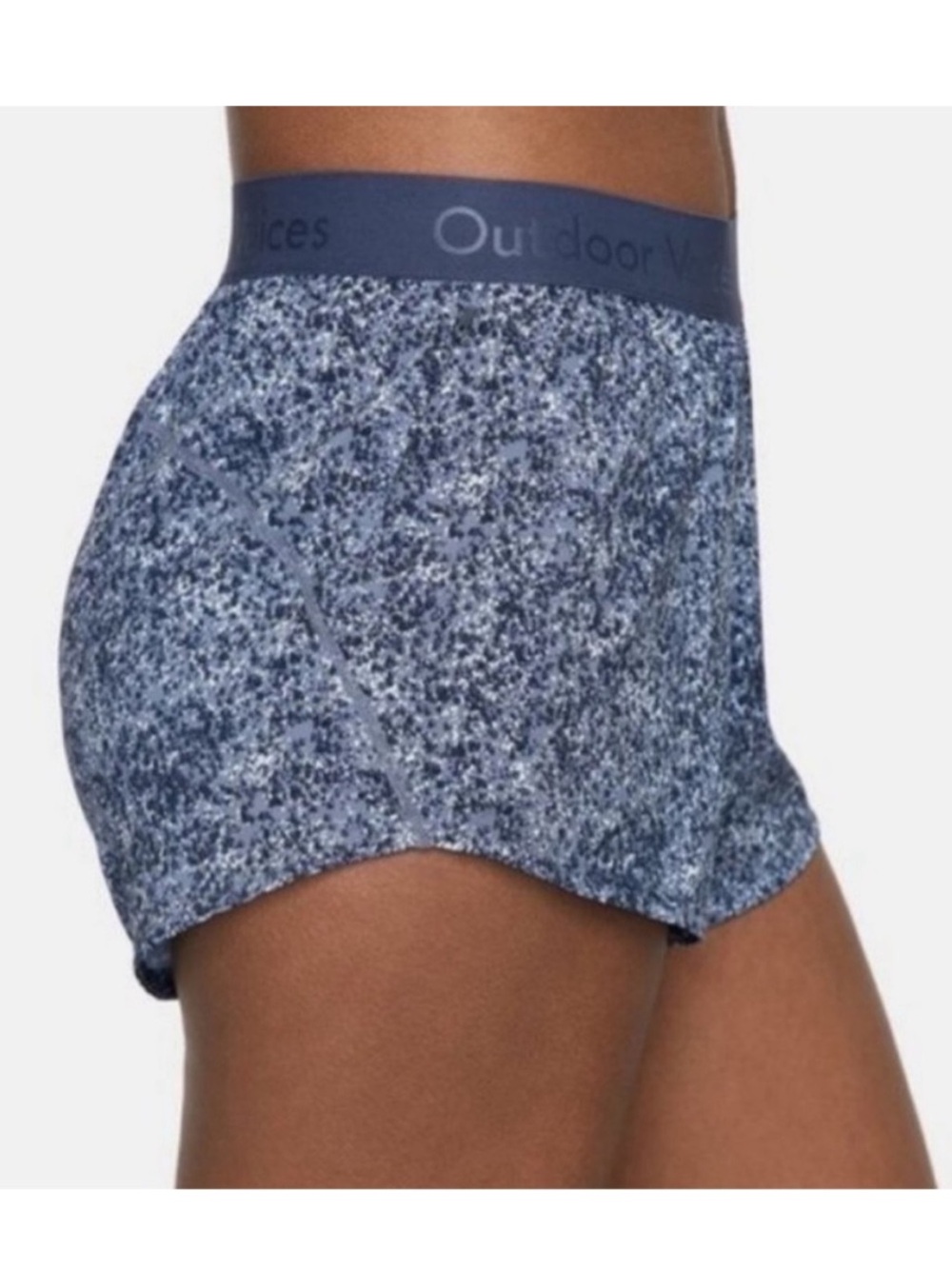 Outdoor Voices Relay Navy Speckle Shorts